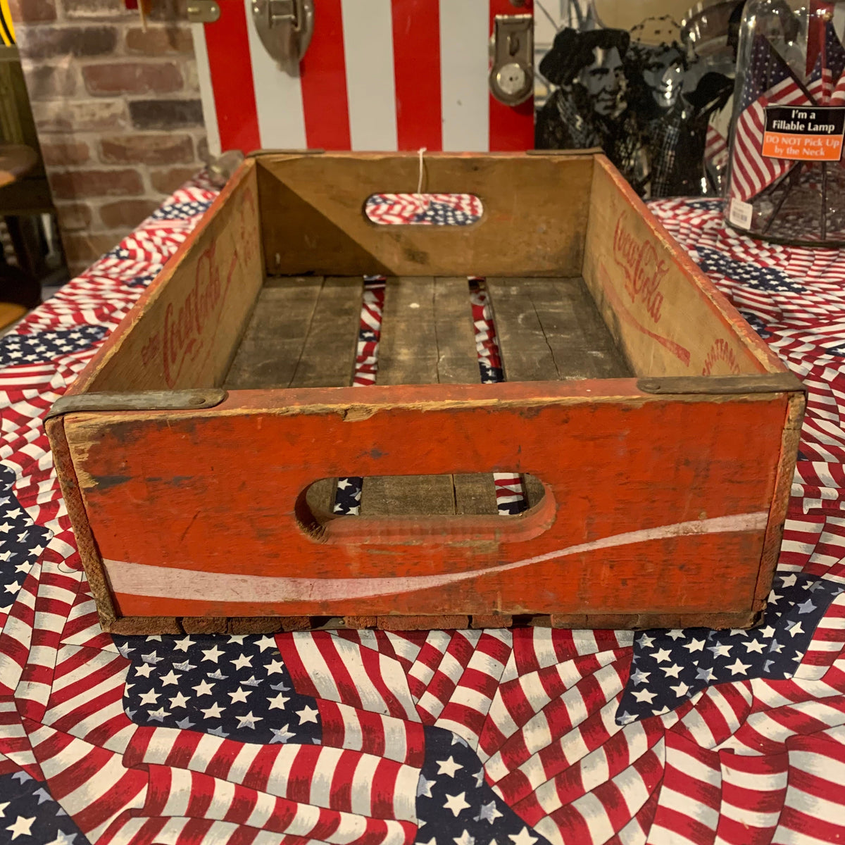 品番1256-2 コカコーラ 木箱 Coca-Cola ウッドボックス Wood box Coca