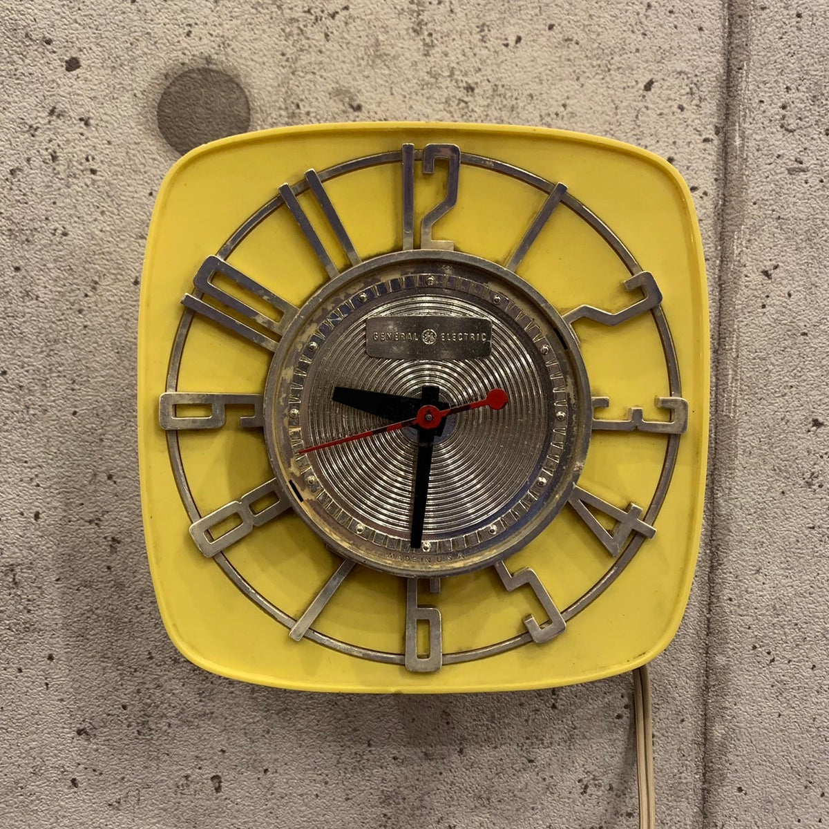 R*♣様 General Electric ミッドセンチュリー　壁掛け　時計　ク 8C9864BA-7AA0-4CB4-BD53-