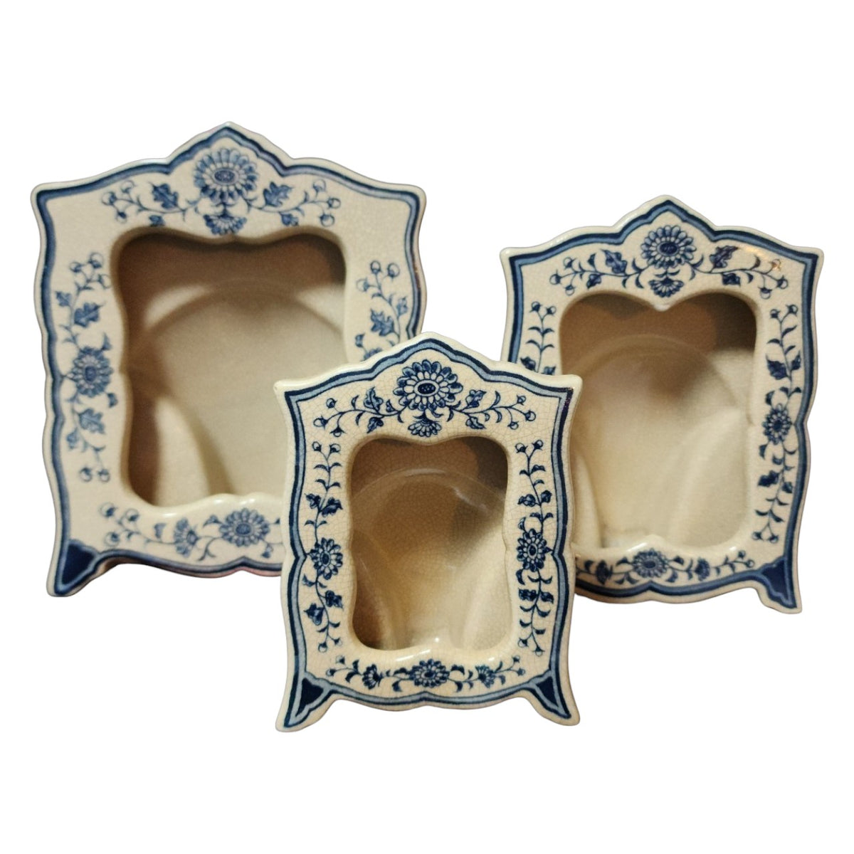 陶器フォトフレーム 写真立て 北欧系 3点セット – L.A.DEPO