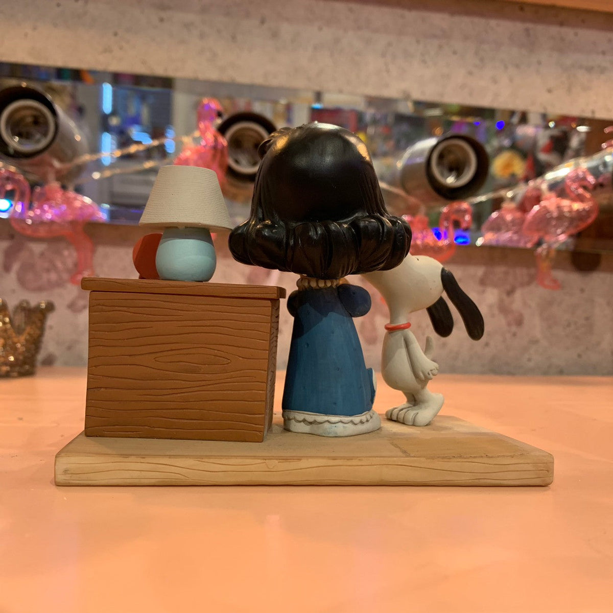 品番1723 PEANUTS 陶器カレンダー スヌーピー SNOOPY Lucy ルーシー