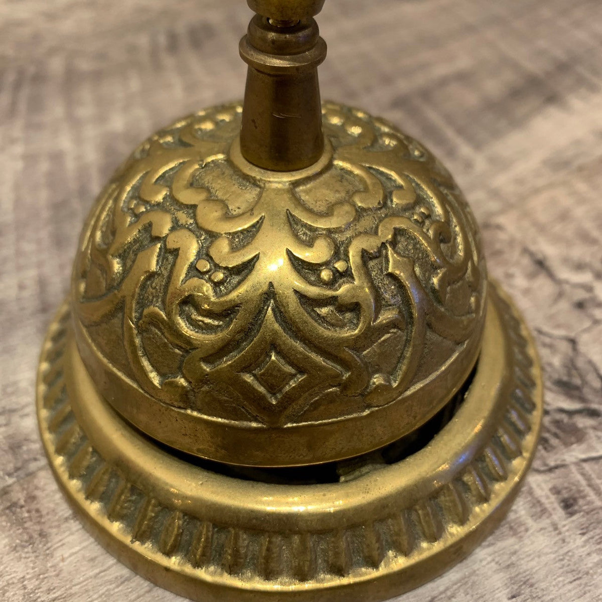 テーブルベル カウンターベル 受付ベル チャイム 真鍮製 1960 年代