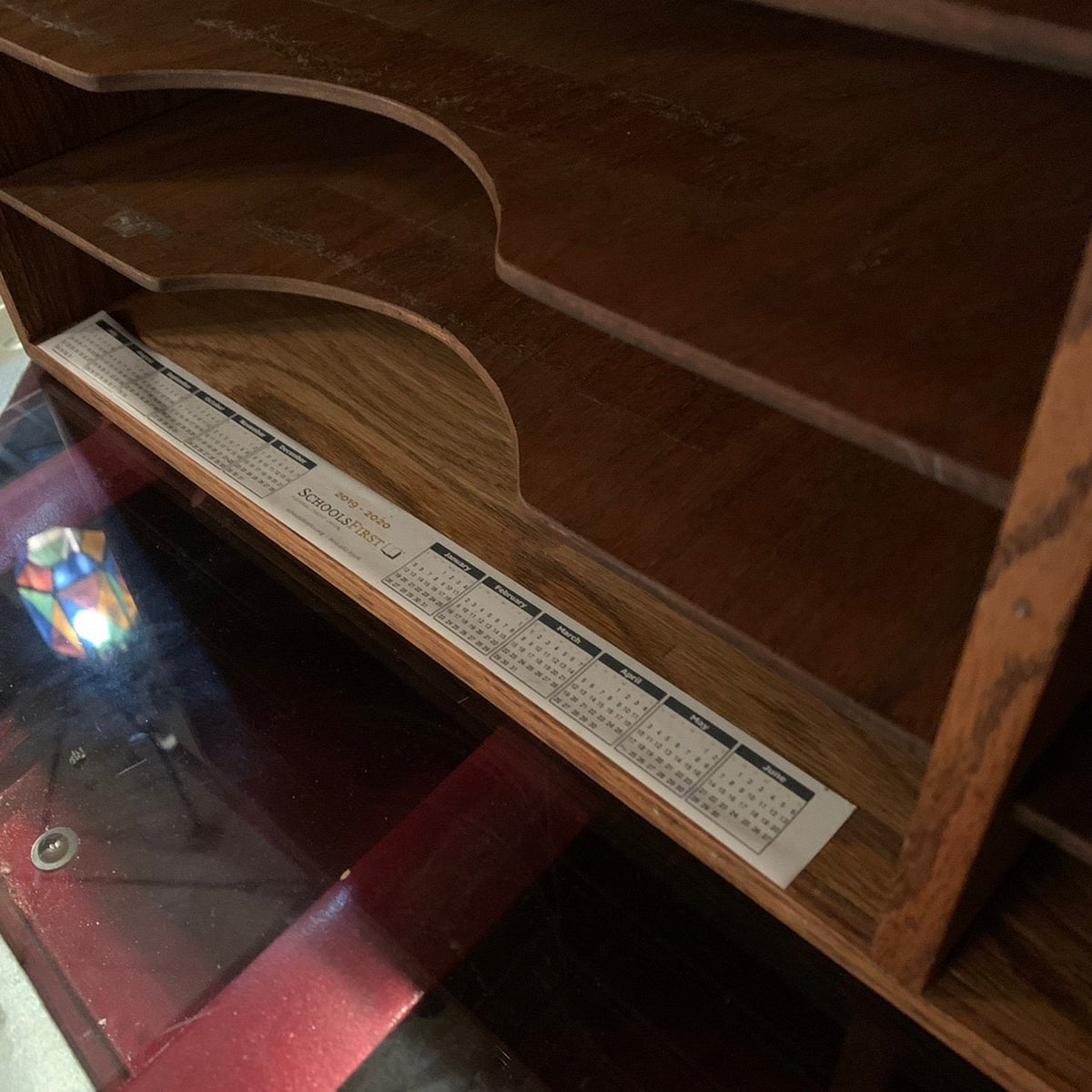 アンティーク　ヴィンテージ　ペーパーラック ペーパーラック 8段 ファイルケース アンティーク ヴィンテージ