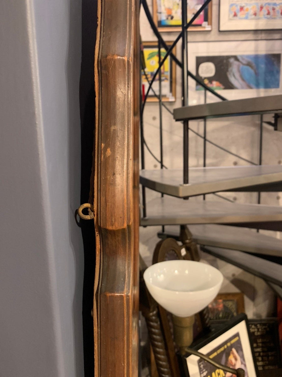 ウォールミラー 重厚ウッドフレーム 大型サイズ ヴィンテージ