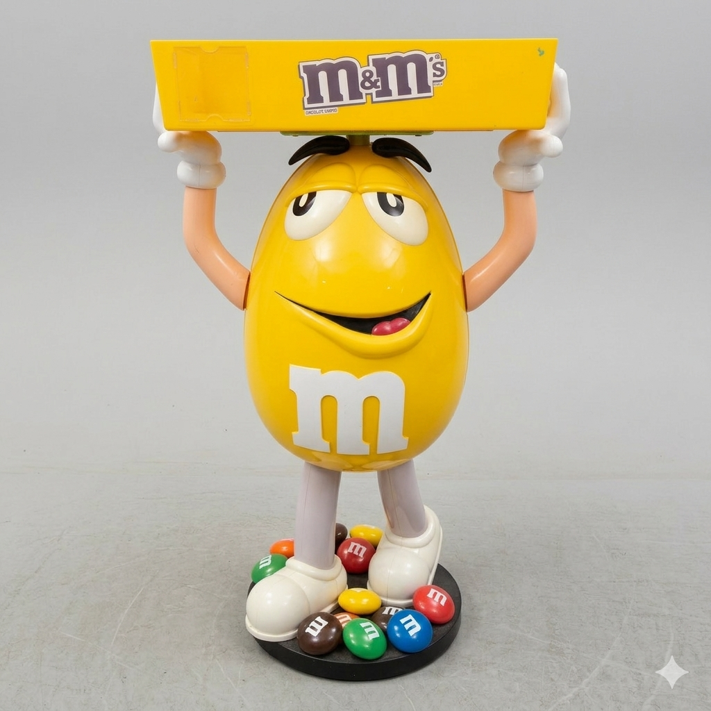 ストアディスプレイ 【M&M'S（エムアンドエムズ）】イエロー アメトイ