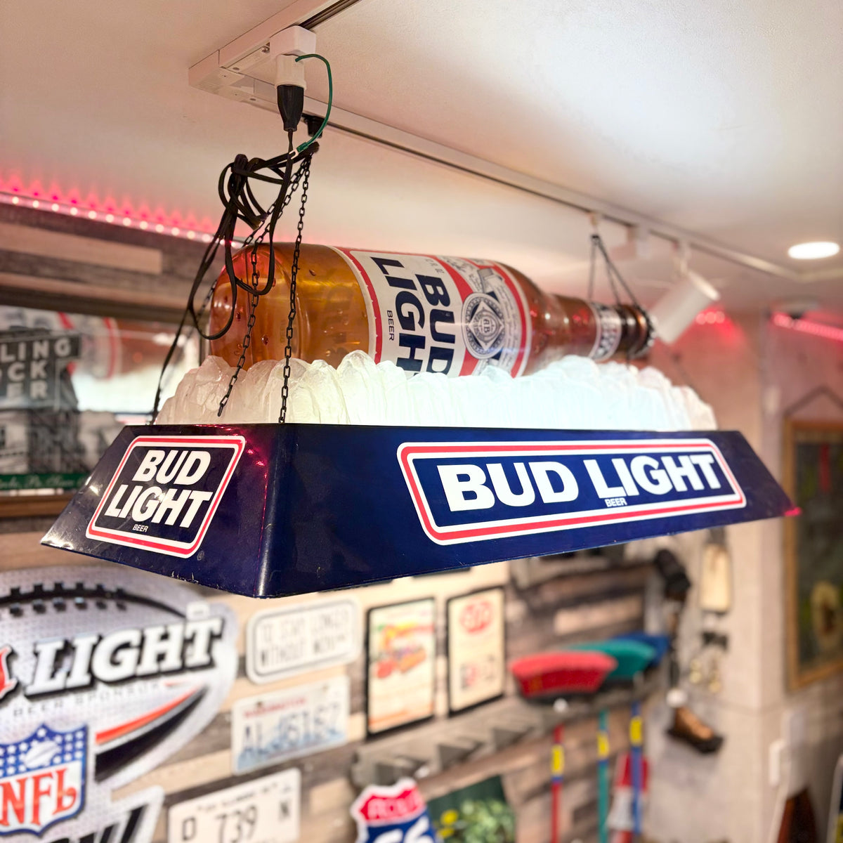 BUDLIGHT プールバーライト ヴィンテージ ※塗料の跡あり⭐️大特価⭐️ BUDLIGHT プールバーライト ヴィンテージ ※塗料の跡あり⭐️大