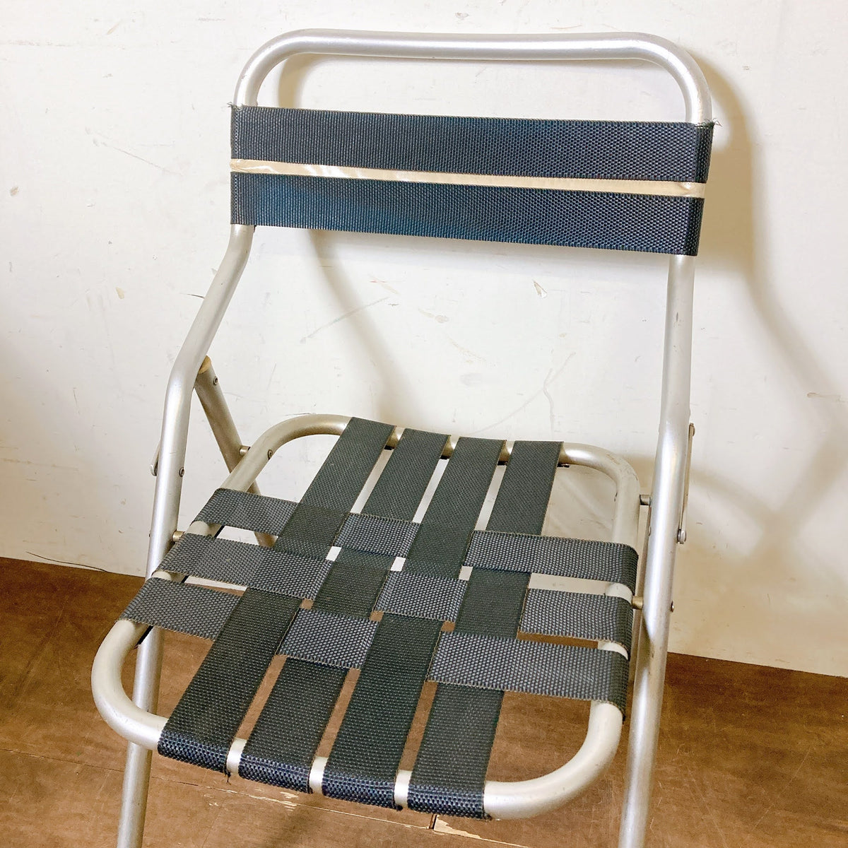 品番0187-2 PEPSI パイプ椅子 折り畳み ペプシ フォールディングチェア