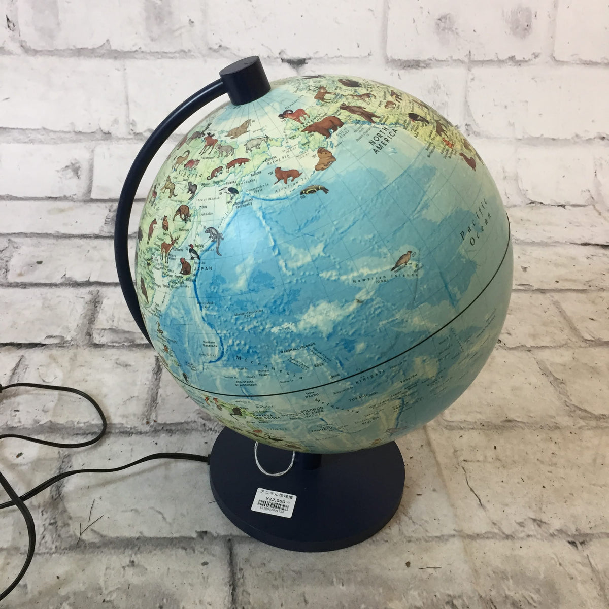 品番1728 アニマル 地球儀 Stellanova Illuminated Globe ステラノバ