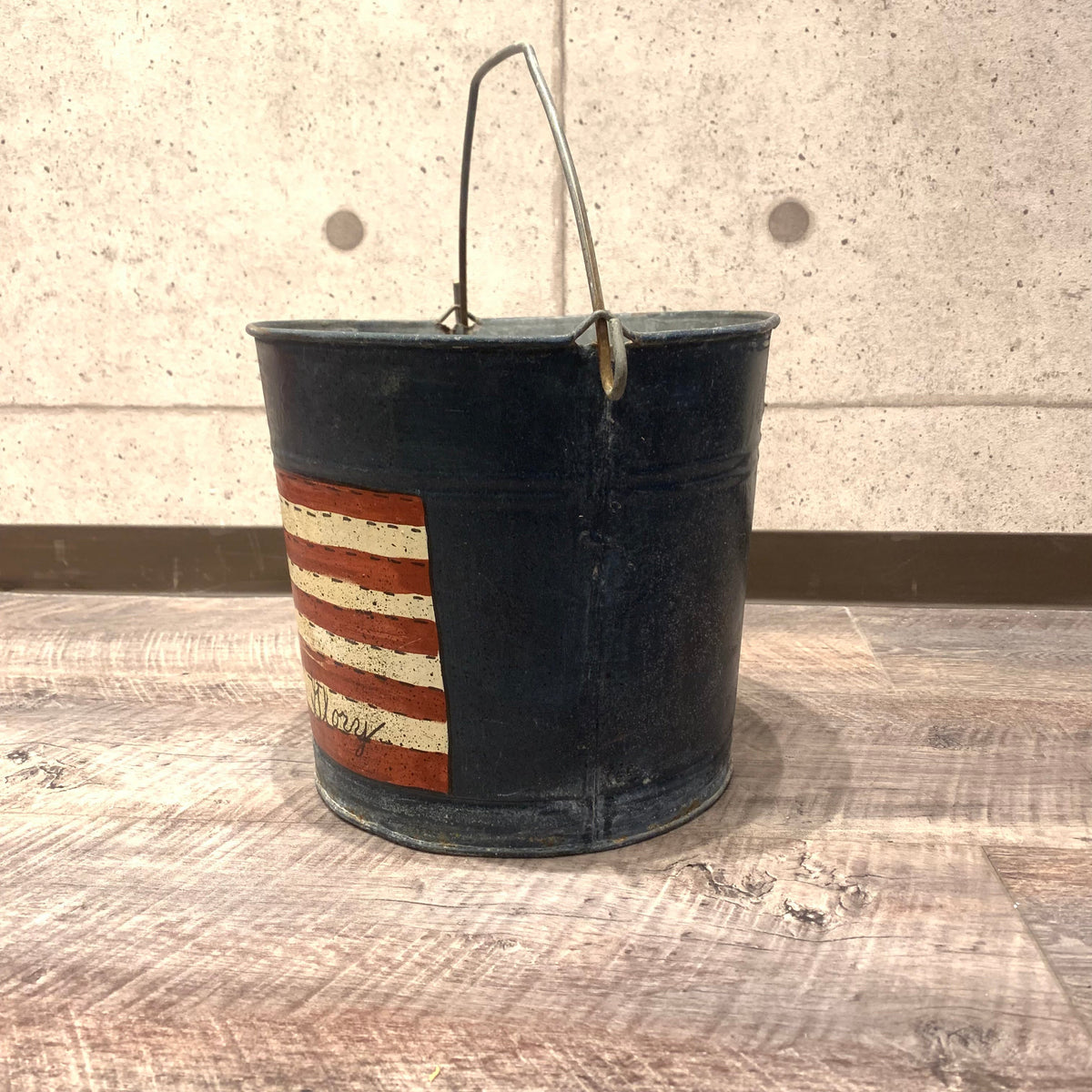 USA ヴィンテージ ラード缶&バケツ 3点セット バケツ インダストリアル USA ヴィンテージ ラード缶&バケツ 3点セット バケツ