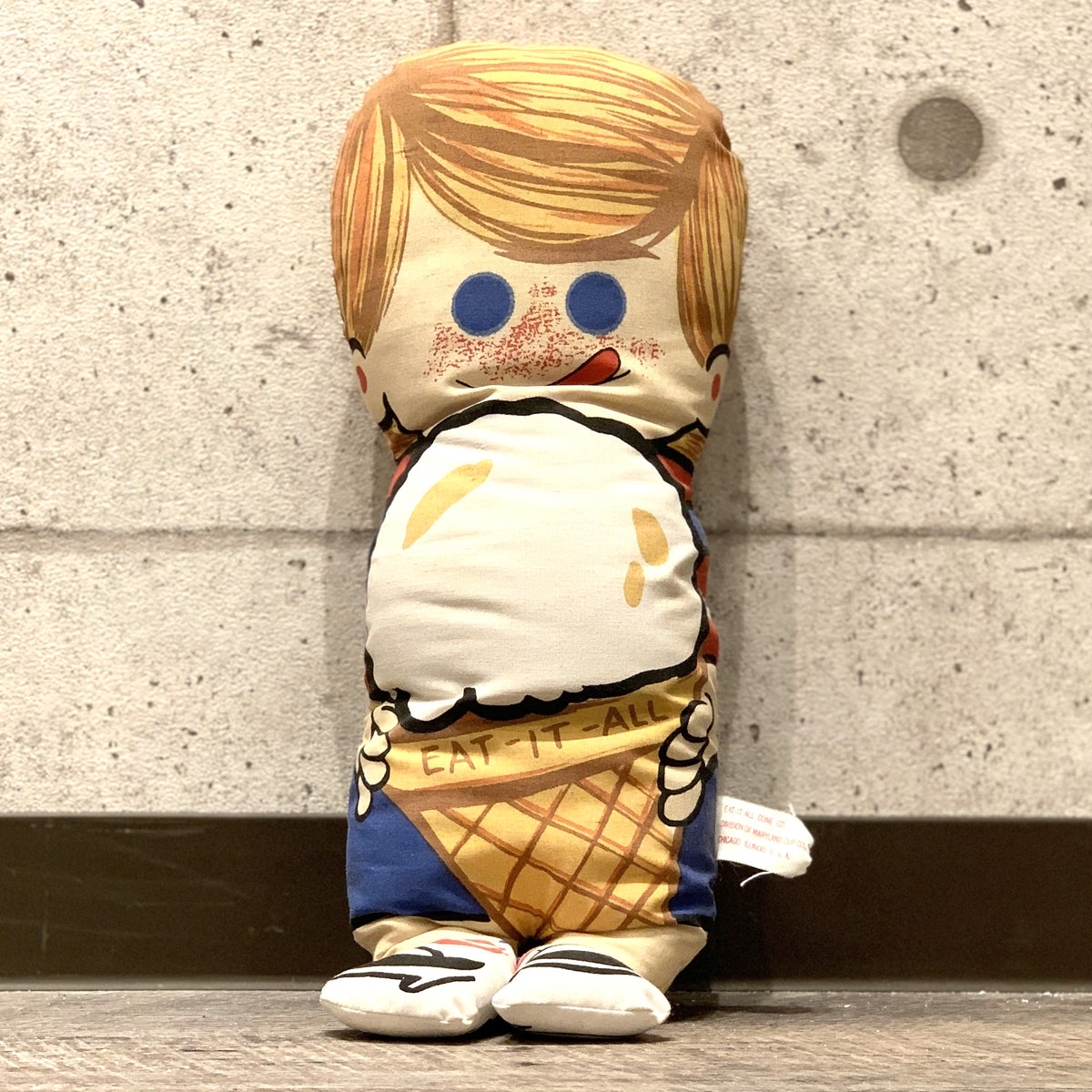 ビンテージドール アメリカンキャラクターぬいぐるみ The Campbell Kids Girl Cloth Doll キャンベルスープ