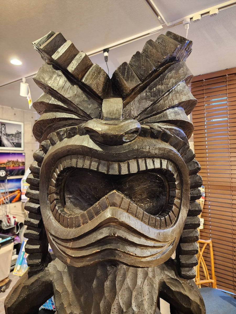 別途送料】品番0071 ティキ TIKI ハワイ 神様 置物 オブジェ 別途送料】品番0071 ティキ TIKI ハワイ 神様 置物 オブジェ