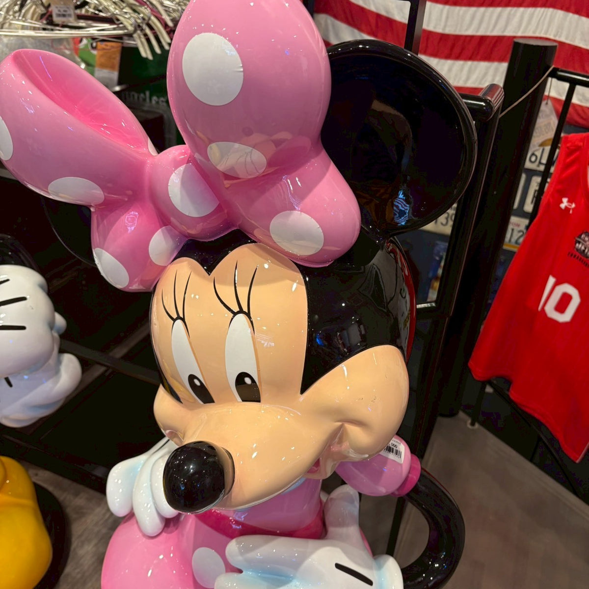 等身大フィギュア【Disney(ディスニー)】ミニーマウス 115㎝ オブジェ