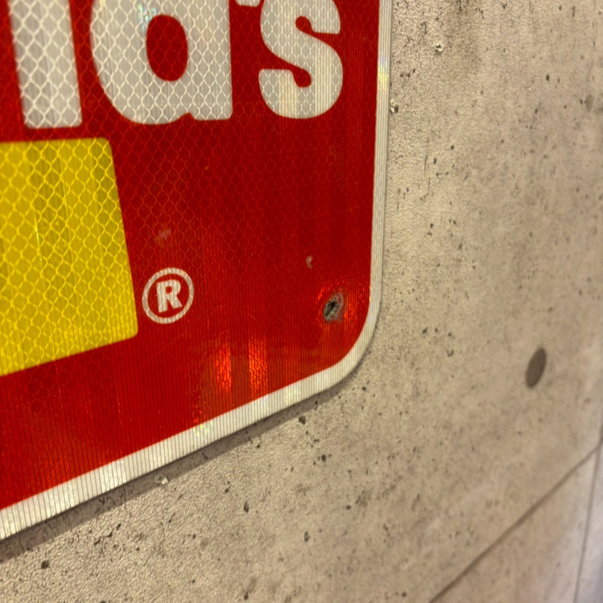 看板 【McDonald's（マクドナルド）】 スチール看板 メタルサイン