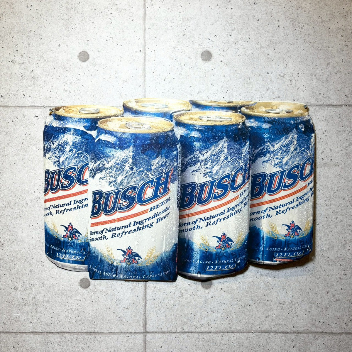 ヴィンテージ看板 【BUSCH BEER（ブッシュ・ビール】 ビールサイン