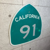道路標識 【CALIFORNIA 91】 ロードサイン ヴィンテージ看板