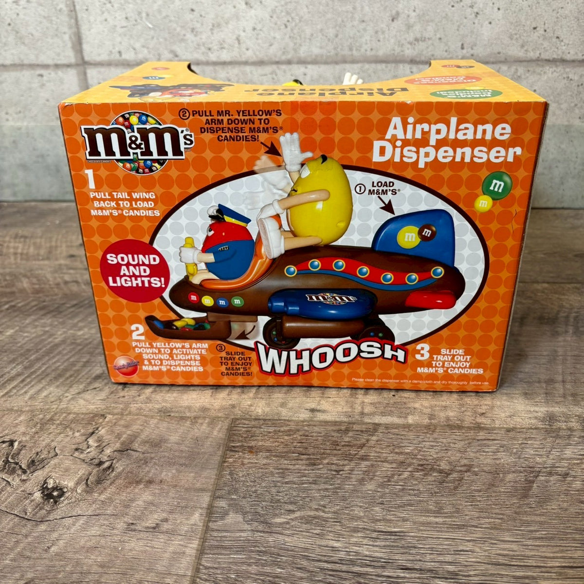 ディスペンサー 【M&M'S（エムアンドエムズ）】AIRPLANE 飛行機