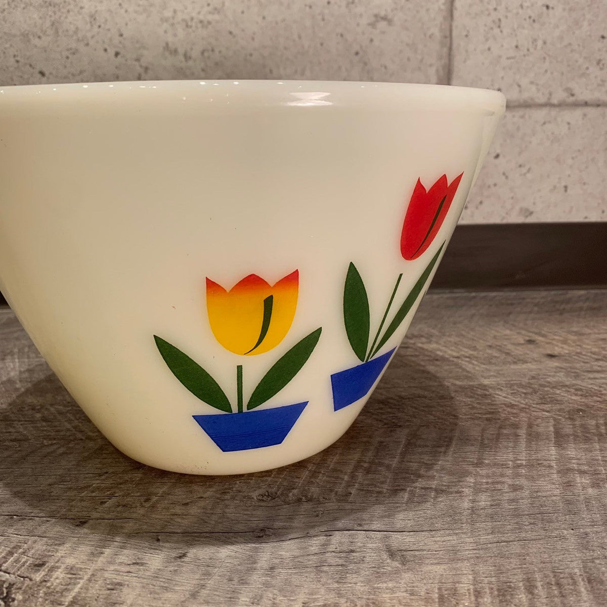 Fire King ファイヤーキング チューリップ ミキシングボウル