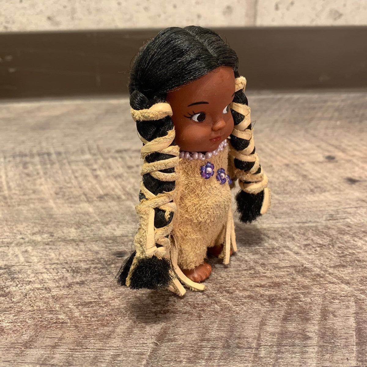 ヴィンテージ　ネイティブ・アメリカン HUALAPAIインディアン人形セット インディアンドール 子供 インディアン ネイティブアメリカン