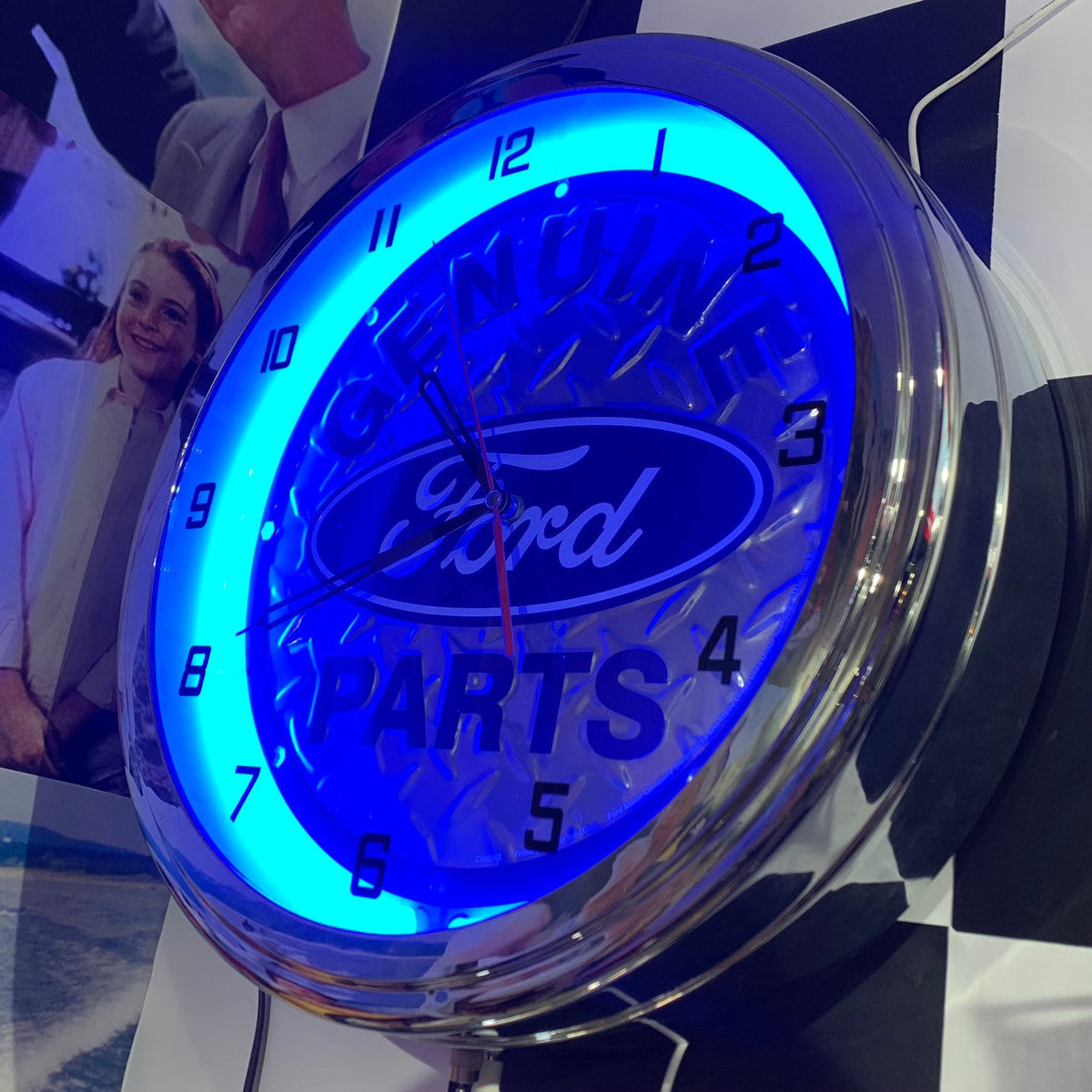 品番0074 Ford フォード ネオンクロック 壁掛け時計 千葉店 – L.A.DEPO