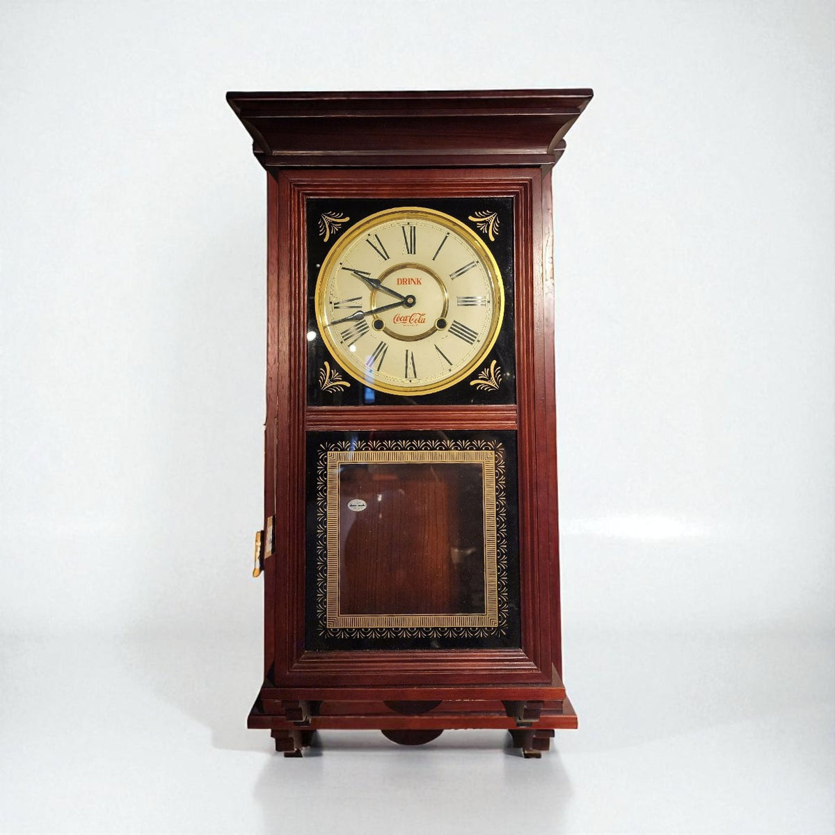ウォールクロック 【Coca-Cola（コカ・コーラ）】 柱時計 壁掛け