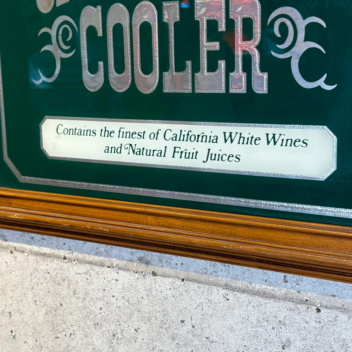 パブミラー CALIFORNIA COOLER ビンテージ ｜ glow ANTIQUES Sign