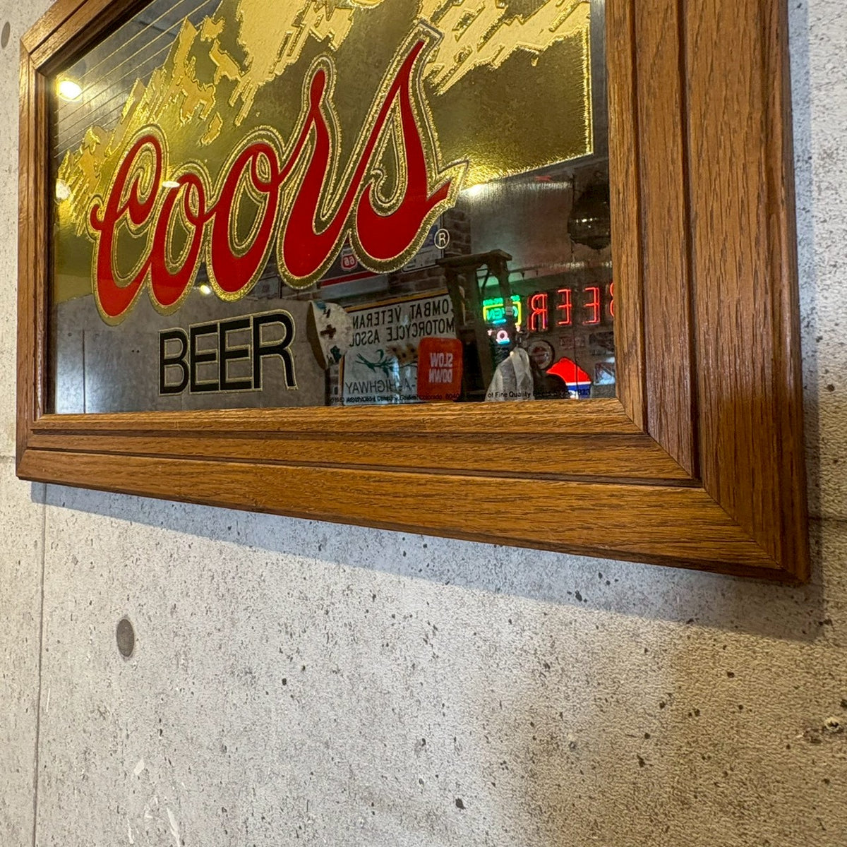 パブミラー 【Coors（クアーズ）】 ヴィンテージミラー – L.A.DEPO