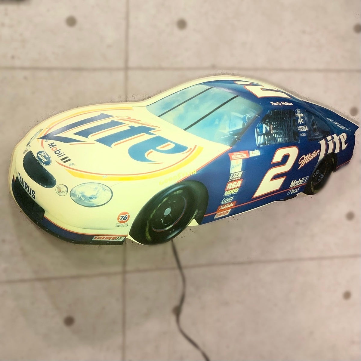 MillerLITE ナスカー 電飾看板 サインライト ウォールライト 
