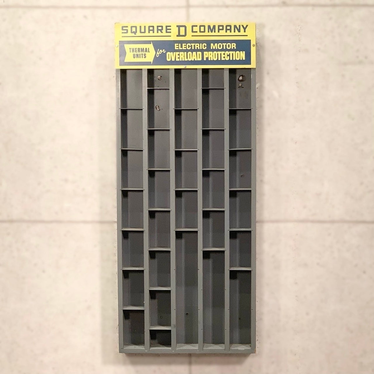 木製ラック 【Square D(スクエアディー)製】ガレージアイテム