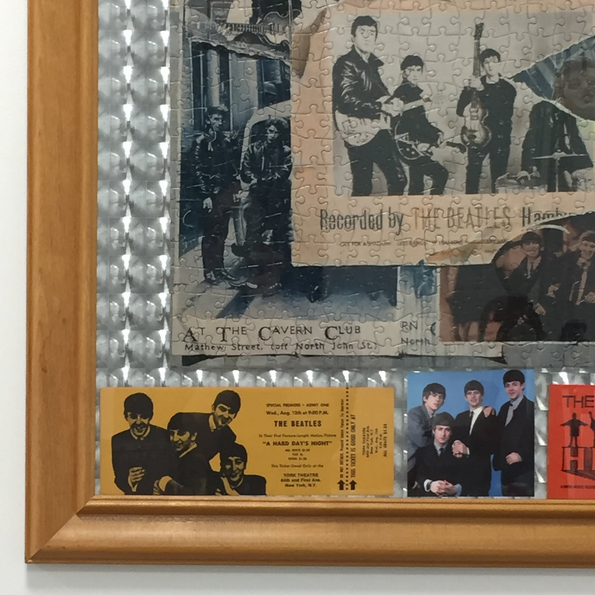 品番6372 The Beatles ビートルズ 壁アート チケットアート 額装 ヴィ