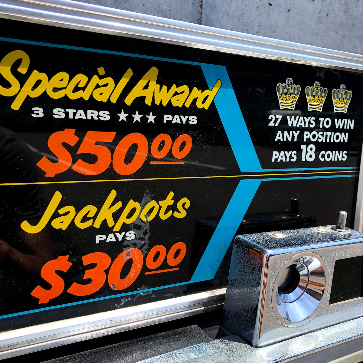 品番0032 スロット マシン Sega Enterprises, Ltd. セガ AMERICAN