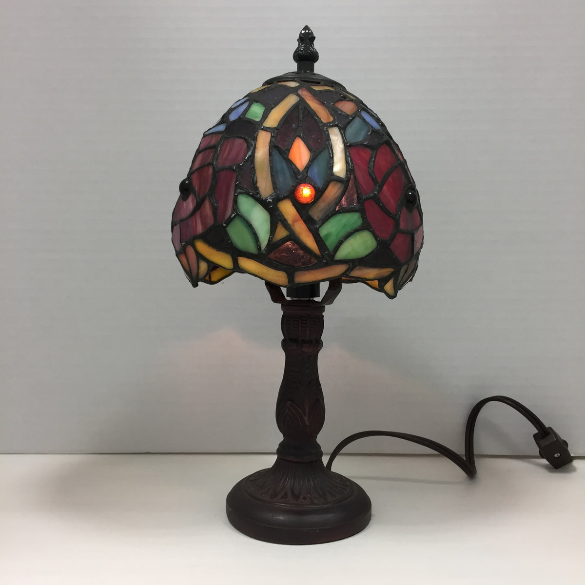 ランプシェード　ステンドグラス風　ジャンク品 14371576aa92fd326d9295e8291a09