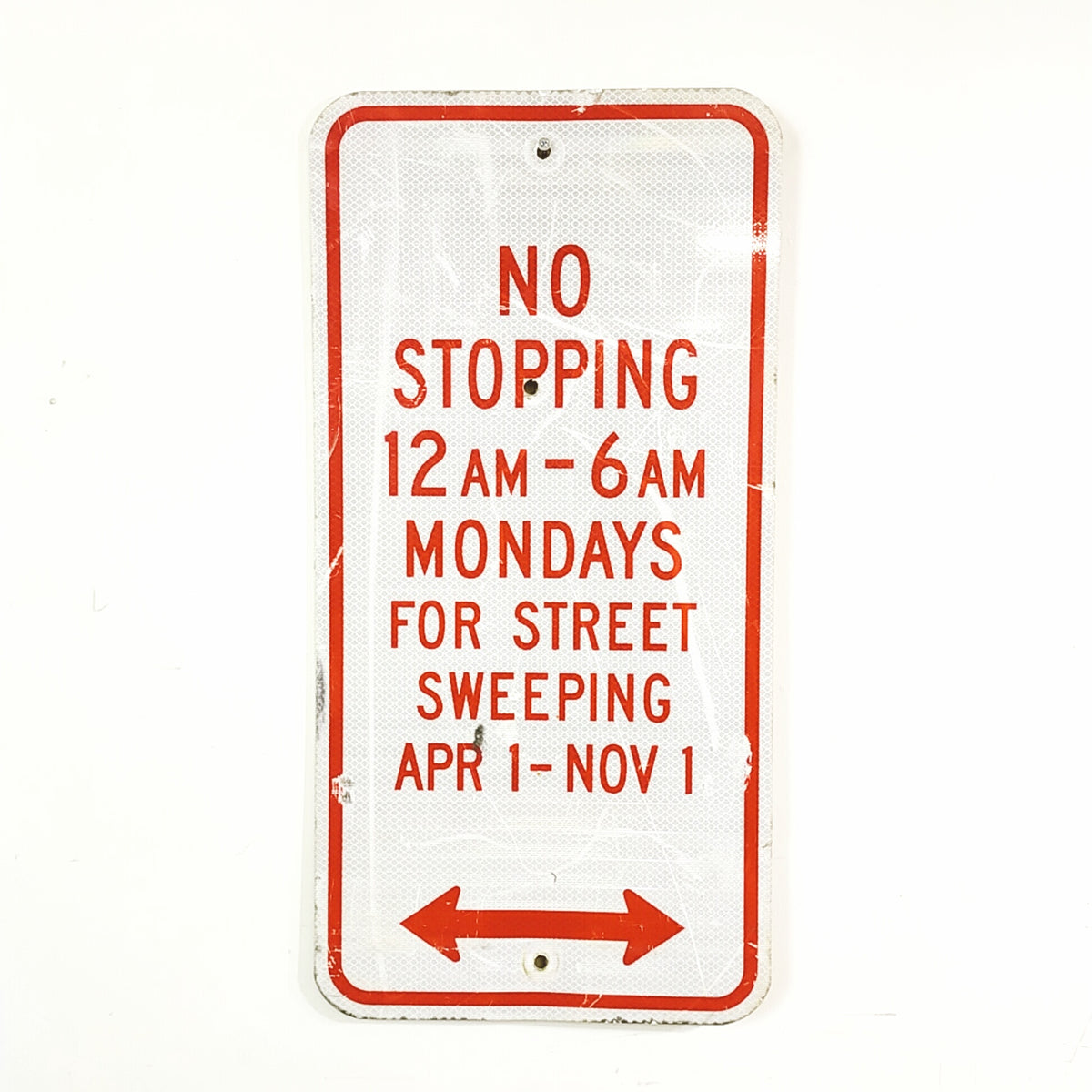 品番0692 ロードサイン NO STOPPING トラフィックサイン 看板