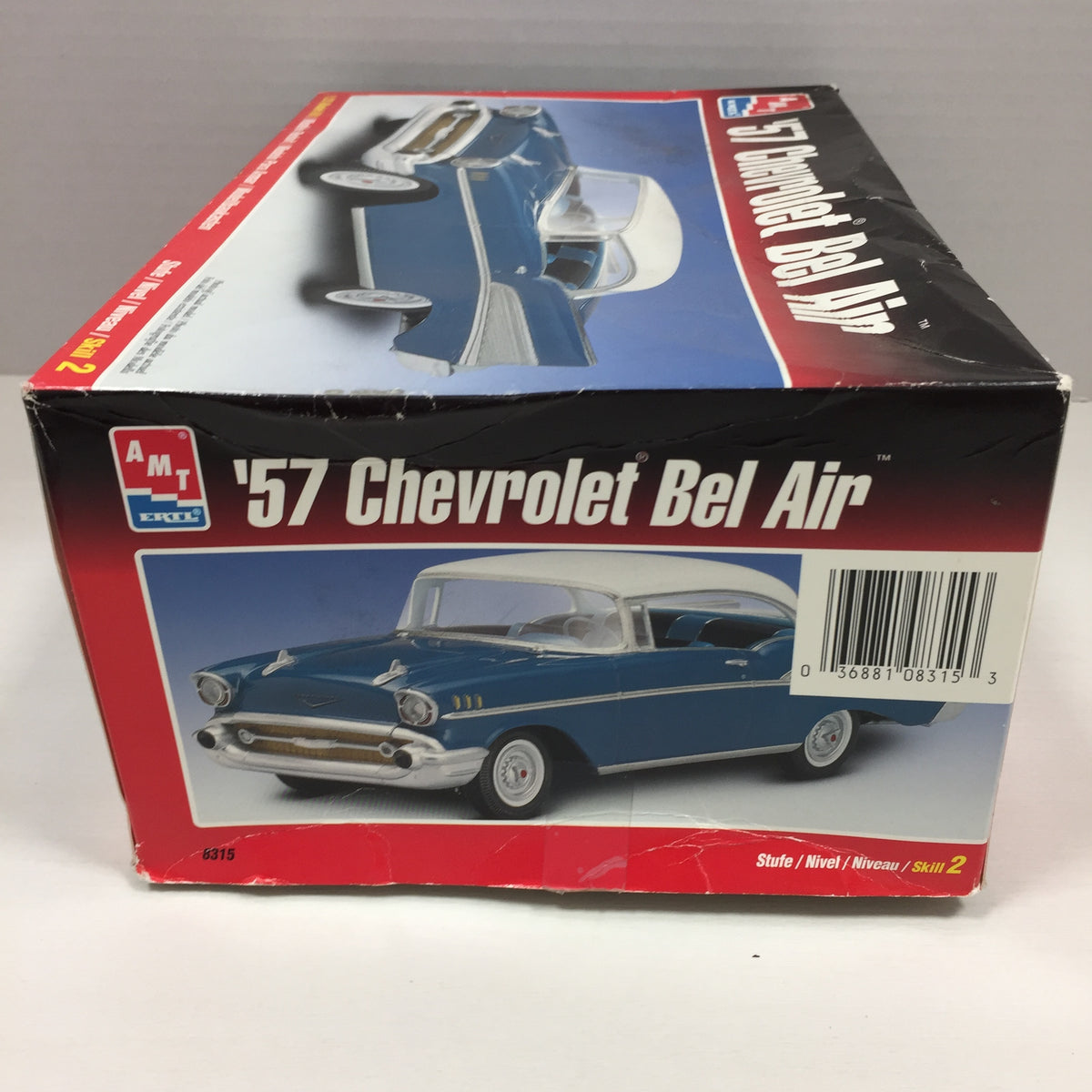 品番0502　1/25スケール　未組立　1957年 Chevrolet Bel Air　シボレー ベルエア クラシック　モデルキット　プラモ