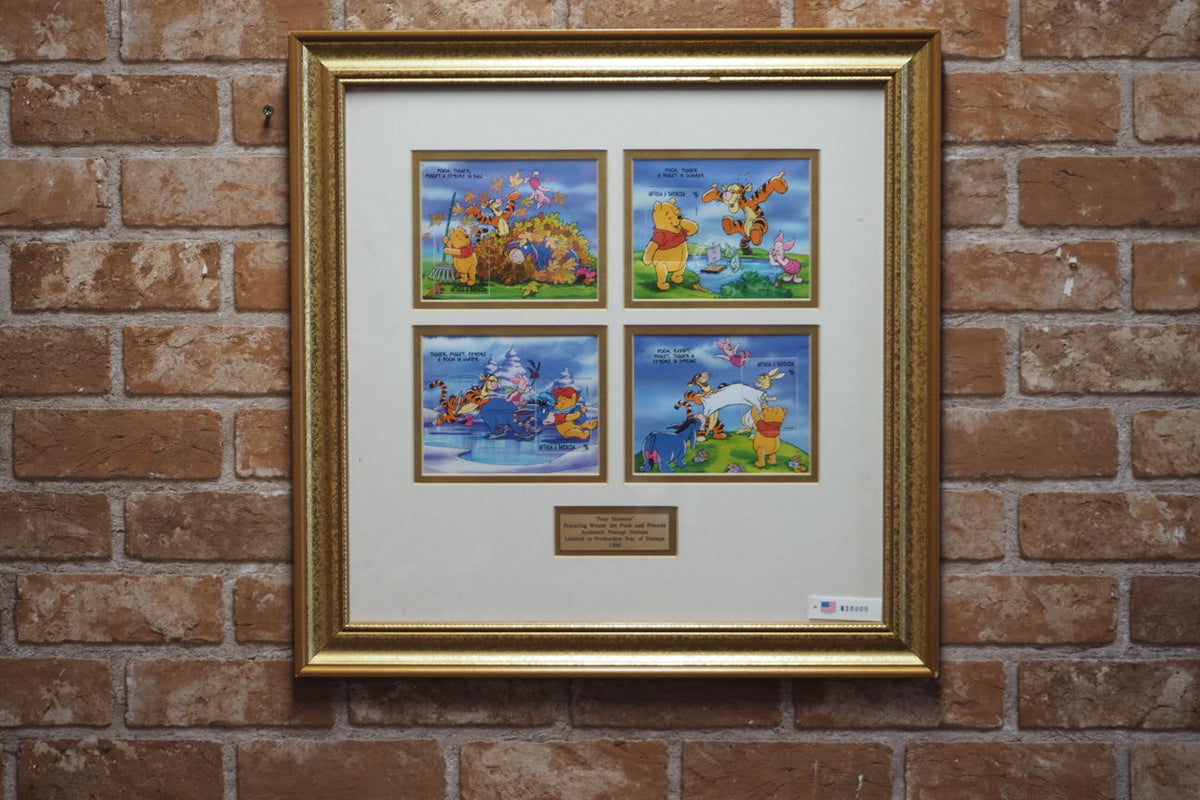 プーさん様 品番0280 1998年 プーさん 記念切手セット 額付き 千葉店 – L.A.DEPO