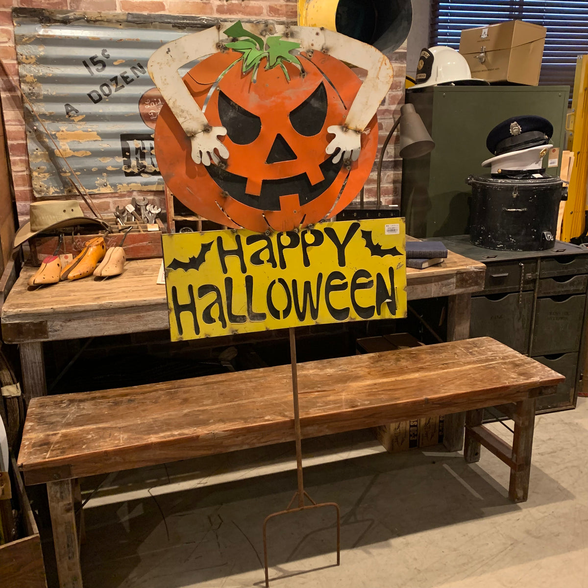 ハロウィン　ブリキ棚 D87933B9-411C-46B0-9A86-