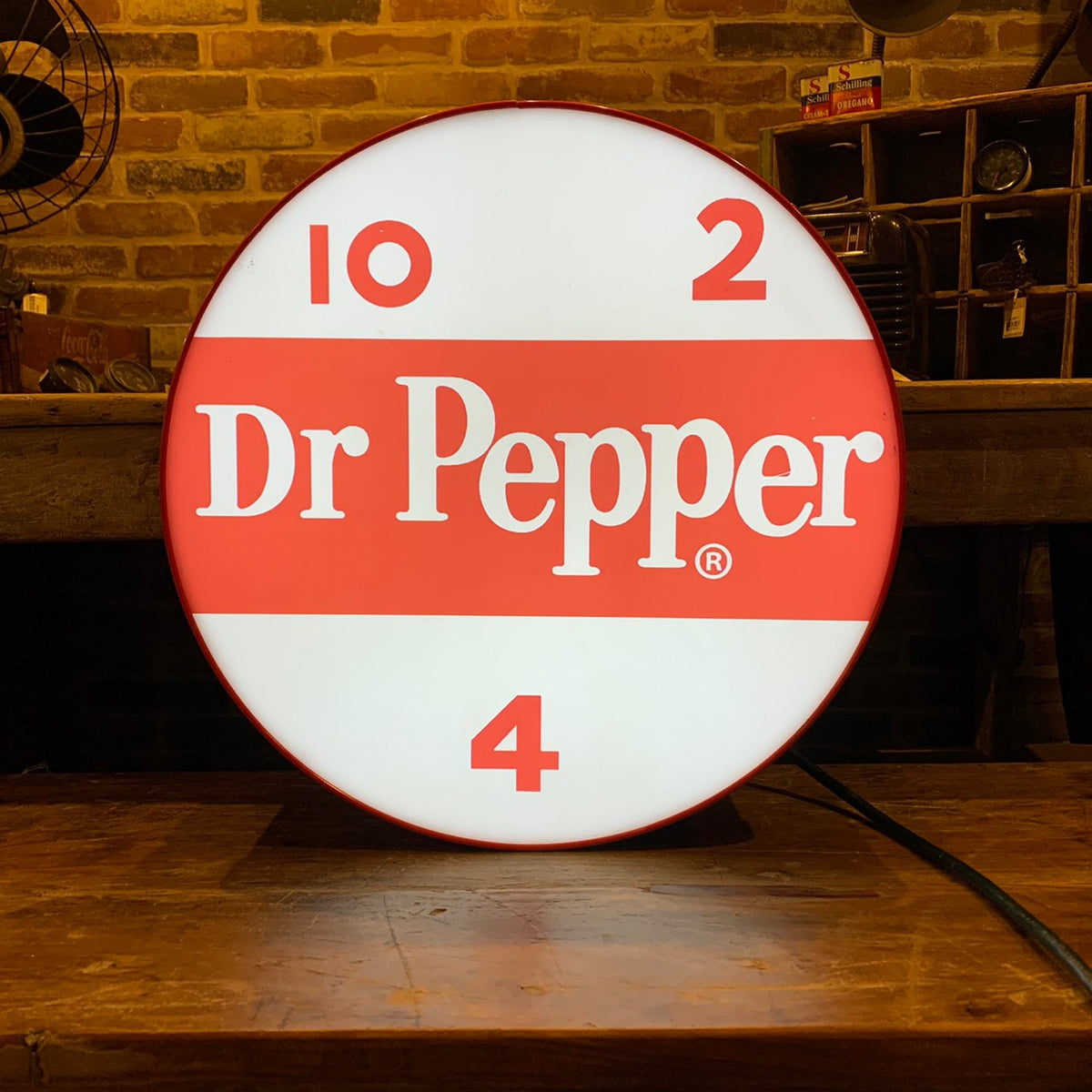 品番2846 Dr Pepper ドクターペッパー サインライト ウォールサイン 千葉店 – L.A.DEPO（エルエーデポ）