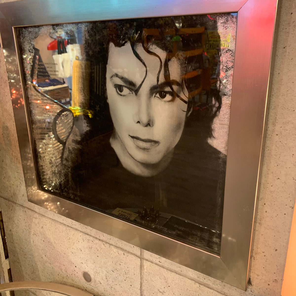 Michael Jackson ミラーパブミラー マイケルジャクソン一点物