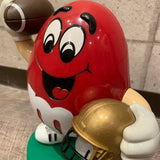 M&M's エムアンドエムズ　ディスペンサー　アメフト　レッドピーナッツ　トイ　アメトイ　ヴィンテージトイ　M&M rugger