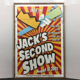 品番5894　The Beatles　ビートルズ 　表面『Yellow Submarine イエロー・サブマリン』  裏面 931ジャックFM 『Jacks Second Show 20070818』　広告　ポスター　壁アート　額装　千葉店