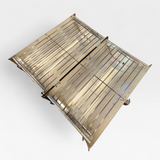 グリル【Budweiser】BIG CAN-DO 折り畳み式 バーベキュー アウトドア USA製 70s  ヴィンテージ