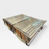 グリル【Budweiser】BIG CAN-DO 折り畳み式 バーベキュー アウトドア USA製 70s  ヴィンテージ