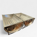 グリル【Budweiser】BIG CAN-DO 折り畳み式 バーベキュー アウトドア USA製 70s  ヴィンテージ