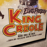 ポスター【Elvis Presley(エルヴィス・プレスリー)】 King Creole　キング・クレオール　1958年　映画ポスター　フレーム付き　ヴィンテージ