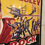 ポスター【Elvis Presley(エルヴィス・プレスリー)】 Jailhouse Rock　監獄ロック　1957年　映画ポスター　フレーム付き　ヴィンテージ