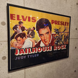 ポスター【Elvis Presley(エルヴィス・プレスリー)】 Jailhouse Rock　監獄ロック　1957年　映画ポスター　フレーム付き　ヴィンテージ