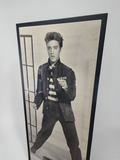 等身大ポスター【 エルヴィス・プレスリー 「Jailhouse Rock」 】フレーム付き 店舗ディスプレイ ヴィンテージポスター