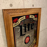 1980年製　LITE　BEER　ビール　パブミラー　ヴィンテージミラー　アルコールブランド　ヴィンテージ