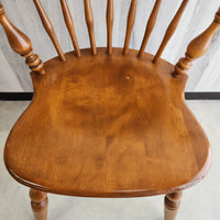 ウィンザーチェア　Ethan Allen　イーセン・アーレン　ウッドチェア　椅子　アンティーク　ヴィンテージ ①