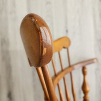 ウィンザーチェア　Ethan Allen　イーセン・アーレン　ウッドチェア　椅子　アンティーク　ヴィンテージ ①