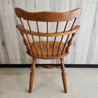 ウィンザーチェア　Ethan Allen　イーセン・アーレン　ウッドチェア　椅子　アンティーク　ヴィンテージ ①