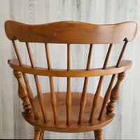 ウィンザーチェア　Ethan Allen　イーセン・アーレン　ウッドチェア　椅子　アンティーク　ヴィンテージ ①